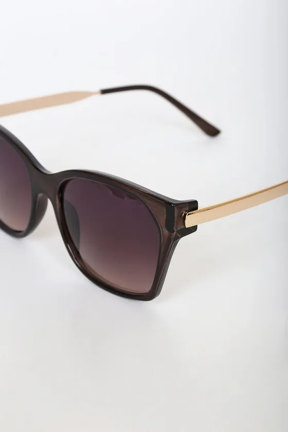 Got the Look Black Square Sunglasses sold by Lulus product image thumbnail 3