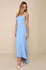 Stunning Enchantment Light Blue Backless Trumpet Hem Maxi Dress sold by Lulus