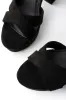 Selah Black Suede Ankle Strap Heels sold by Lulus