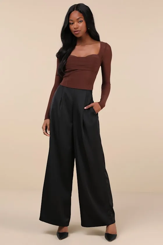 Memorable Flirt Brown Mesh Top sold by Lulus product image thumbnail 3