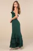 Lively Evenings Green Sleeveless Tiered Maxi Dress sold by Lulus