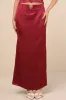 Priscilla Burgundy Satin Maxi Skirt sold by Lulus