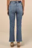 Soho Medium Wash High-Rise Flare Jeans sold by Lulus
