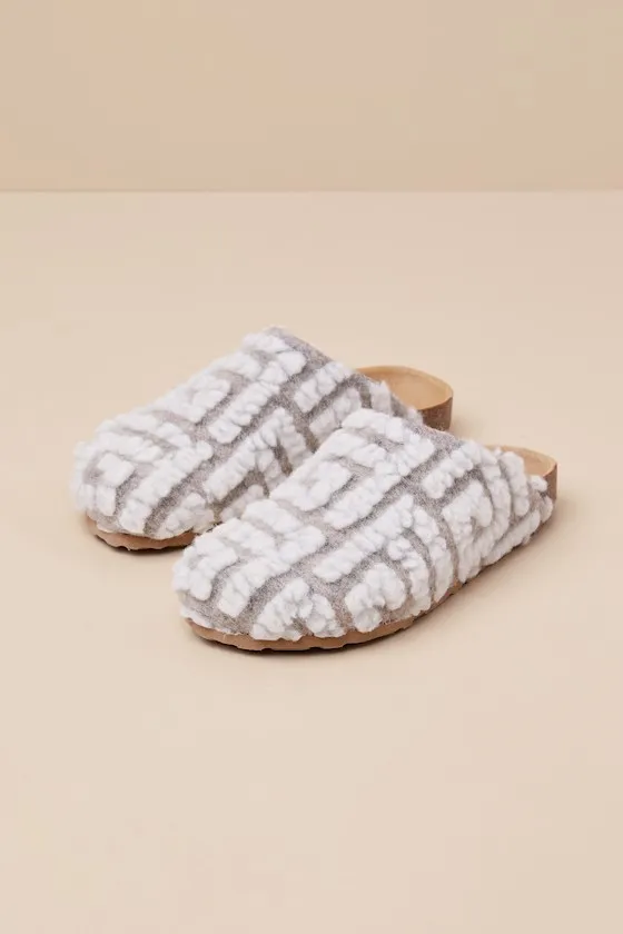 New Routine Beige and Natural Shearling Mules sold by Lulus product image thumbnail 2