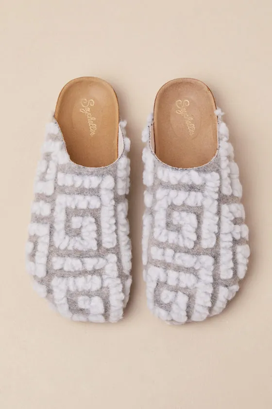 New Routine Beige and Natural Shearling Mules sold by Lulus product image thumbnail 3