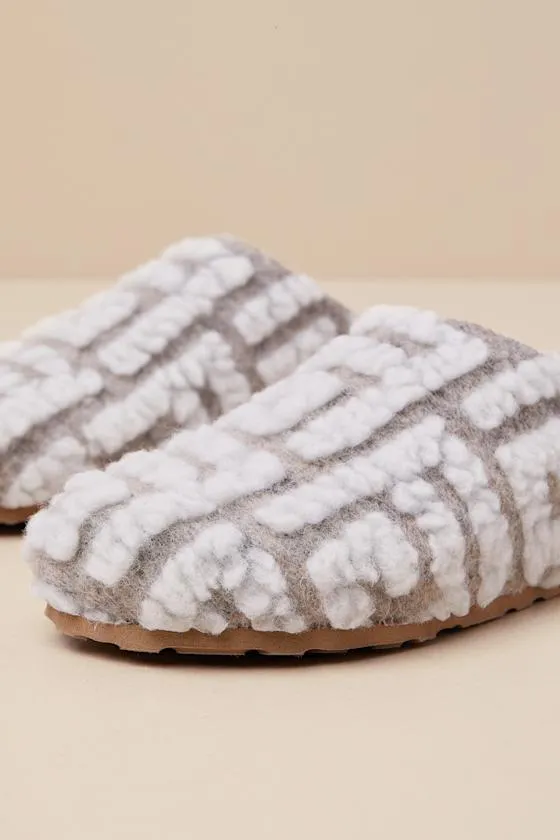 New Routine Beige and Natural Shearling Mules sold by Lulus product image thumbnail 4