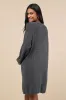 Autumn Days Charcoal Grey Knit Cardigan Sweater sold by Lulus