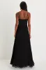 Precious Charm Black Pleated Sleeveless Maxi Dress sold by Lulus