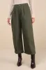 Easy Confidence Olive Green Cuffed Wide-Leg Pants sold by Lulus