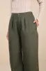 Easy Confidence Olive Green Cuffed Wide-Leg Pants sold by Lulus