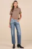 501 '90s Medium Wash Denim Mid-Rise Western Jeans sold by Lulus