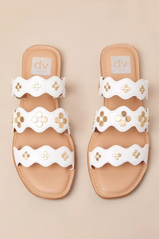 Jatty White Slide Sandals sold by Lulus product image thumbnail 2