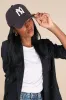 NY Yankees Archive Black Canvas Dad Hat sold by Lulus