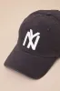 NY Yankees Archive Black Canvas Dad Hat sold by Lulus