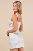 So Flawless Light Blue and Gold Jacquard Mini Dress sold by Lulus