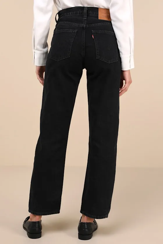 Dad Black Denim High-Rise Jeans sold by Lulus product image thumbnail 3