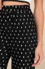 Marvelously Adorable Black Polka Dot Pleated High-Rise Pants sold by Lulus