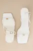 Rayla White Strappy Slingback High Heel Sandals sold by Lulus