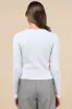 Perfect Classic Light Blue Ribbed Knit Cardigan Sweater sold by Lulus