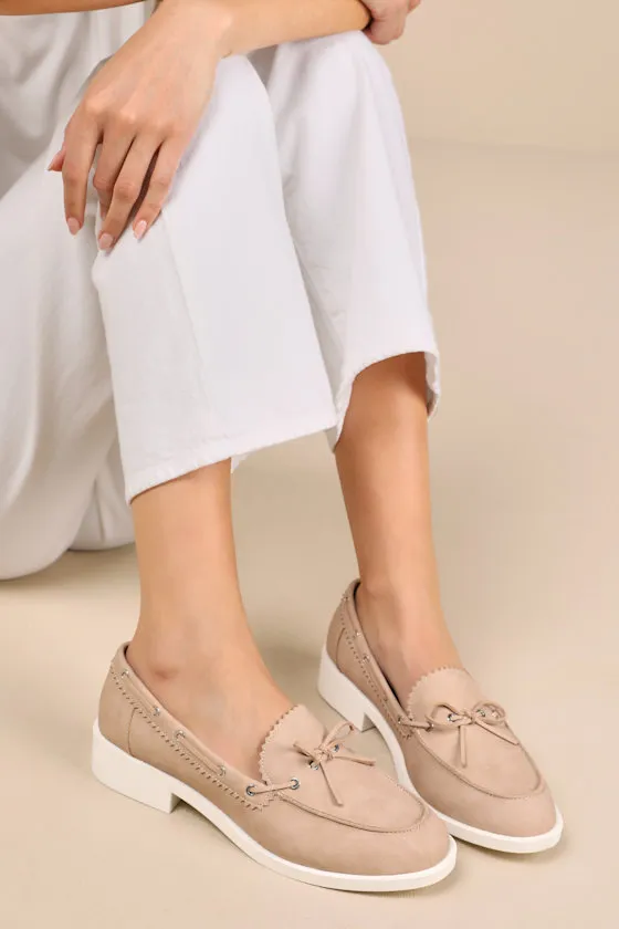 Lagoon Camel Boat Shoe Loafers sold by Lulus