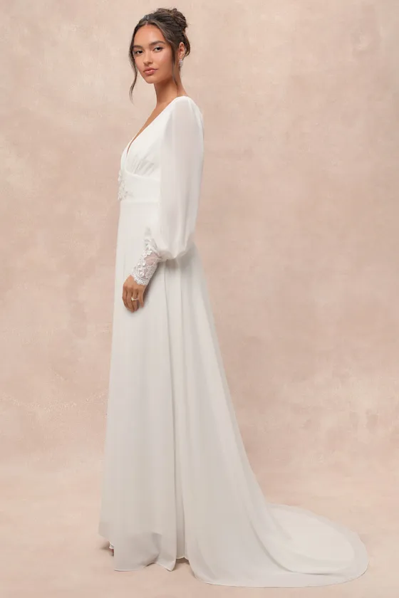 Angelic Adoration White Backless Maxi Dress sold by Lulus product image thumbnail 3