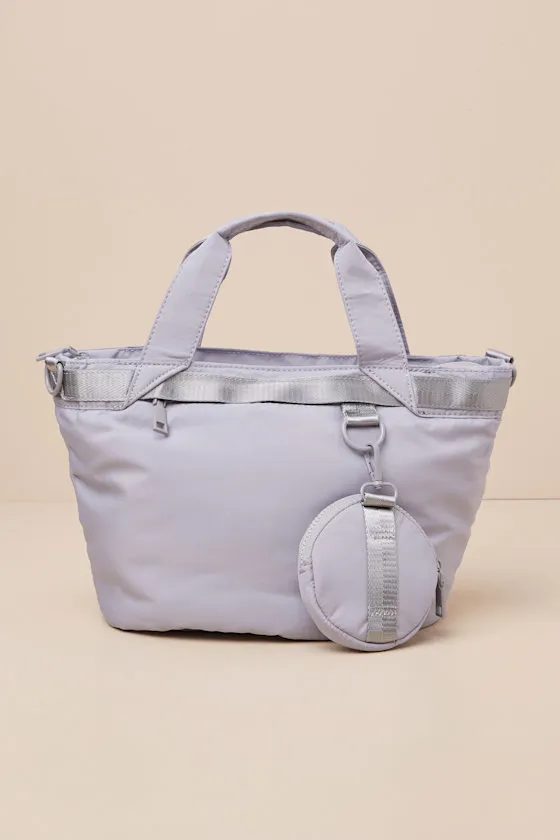 Versatile Aesthetic Grey Nylon Utility Tote sold by Lulus product image thumbnail 3