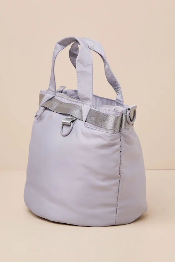 Versatile Aesthetic Grey Nylon Utility Tote sold by Lulus product image thumbnail 4