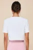 Majorly Elevated White Cropped Pearl Short Sleeve Jacket sold by Lulus