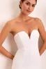 Forever Passionate White Organza Strapless Tiered Maxi Dress sold by Lulus