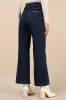 Sailor Dark Wash High-Rise Wide-Leg Jeans sold by Lulus