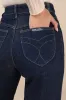 Sailor Dark Wash High-Rise Wide-Leg Jeans sold by Lulus