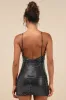 Immaculate Energy Black Dotted Mesh Bodycon Mini Dress sold by Lulus