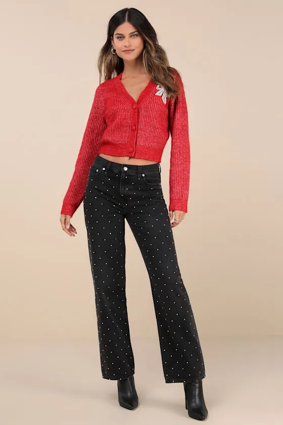 1999 Washed Black Slouchy High-Rise Jeans sold by Lulus