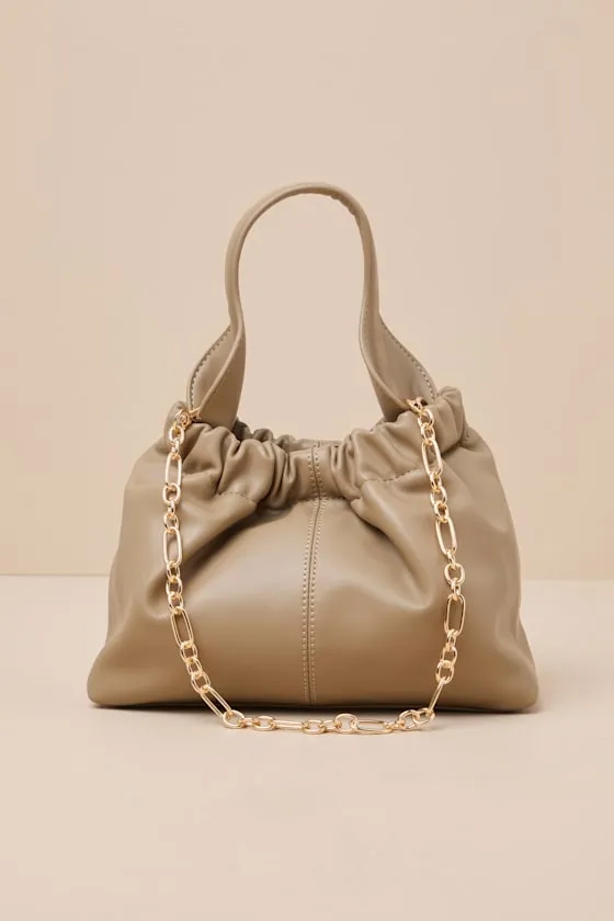 Majken Olive Green Vegan Leather Chain Crossbody Bag sold by Lulus product image thumbnail 2