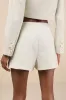 Suit 'Em Up Beige High-Waisted Skort sold by Lulus