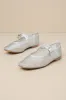 Tribeca Silver Sheer Mesh Ballet Flats sold by Lulus