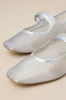 Tribeca Silver Sheer Mesh Ballet Flats sold by Lulus