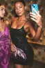 Effervescent Essence Black Sequin Sleeveless Bodycon Mini Dress sold by Lulus
