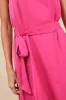 Goddess Aura Fuchsia Satin One-Shoulder Maxi Dress sold by Lulus