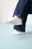 Old Skool True White Lace-Up Sneakers sold by Lulus