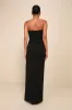 Classy Consideration Black Strapless Maxi Dress sold by Lulus
