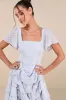 Delightful Favorite Light Blue Eyelet Tiered Maxi Dress sold by Lulus