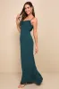 Captivated Emerald Green Cowl Neck Maxi Dress sold by Lulus
