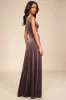Beautiful Night Dusty Purple Velvet Sleeveless Maxi Dress sold by Lulus