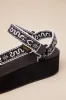 Flatform Universal Bandana Black Sandals sold by Lulus