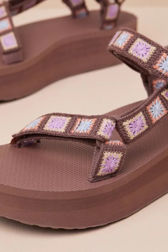 Flatform Universal Crochet Unwind Sandals sold by Lulus product image thumbnail 4