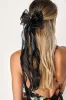 Dearest Charm Black Organza Oversized Bow sold by Lulus