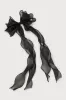 Dearest Charm Black Organza Oversized Bow sold by Lulus