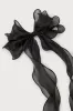 Dearest Charm Black Organza Oversized Bow sold by Lulus
