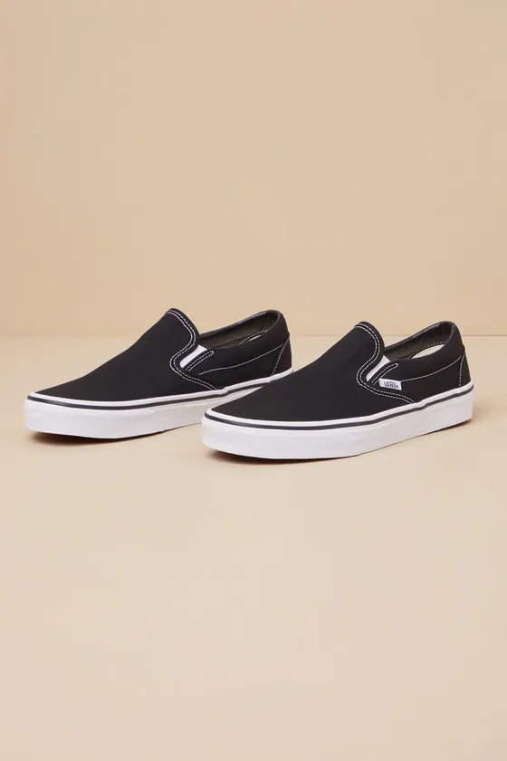 Classic Black Slip-On Sneakers sold by Lulus product image thumbnail 3